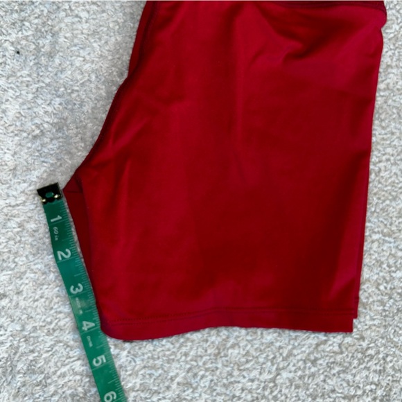 Red Athletic Tank and Shorts Set - Picture 4 of 7